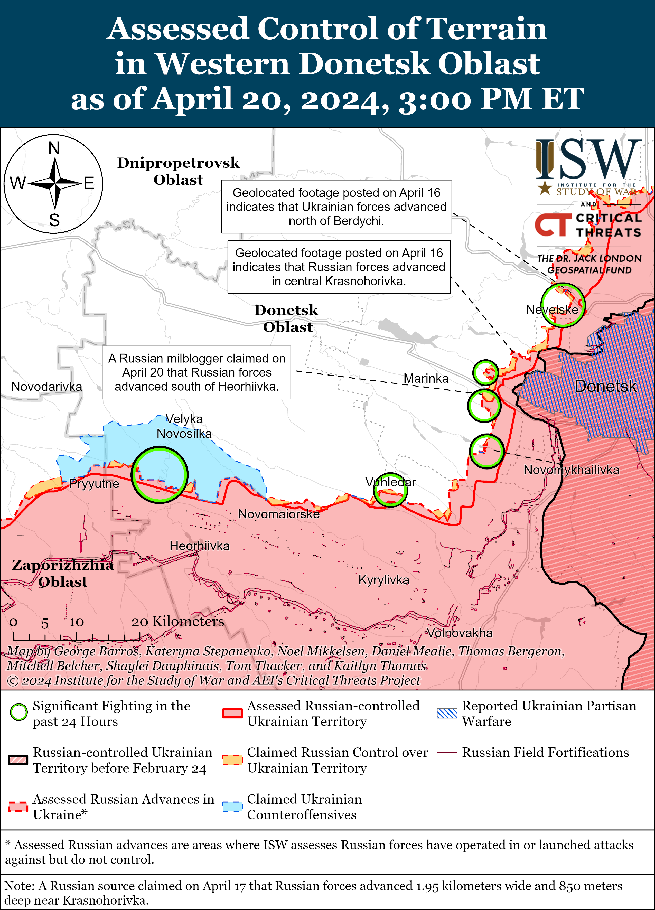 ЗСУ продовжують діяти у Первомайському, попри заяви РФ про захоплення села, - карти ISW